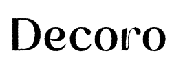 Decoro - logo